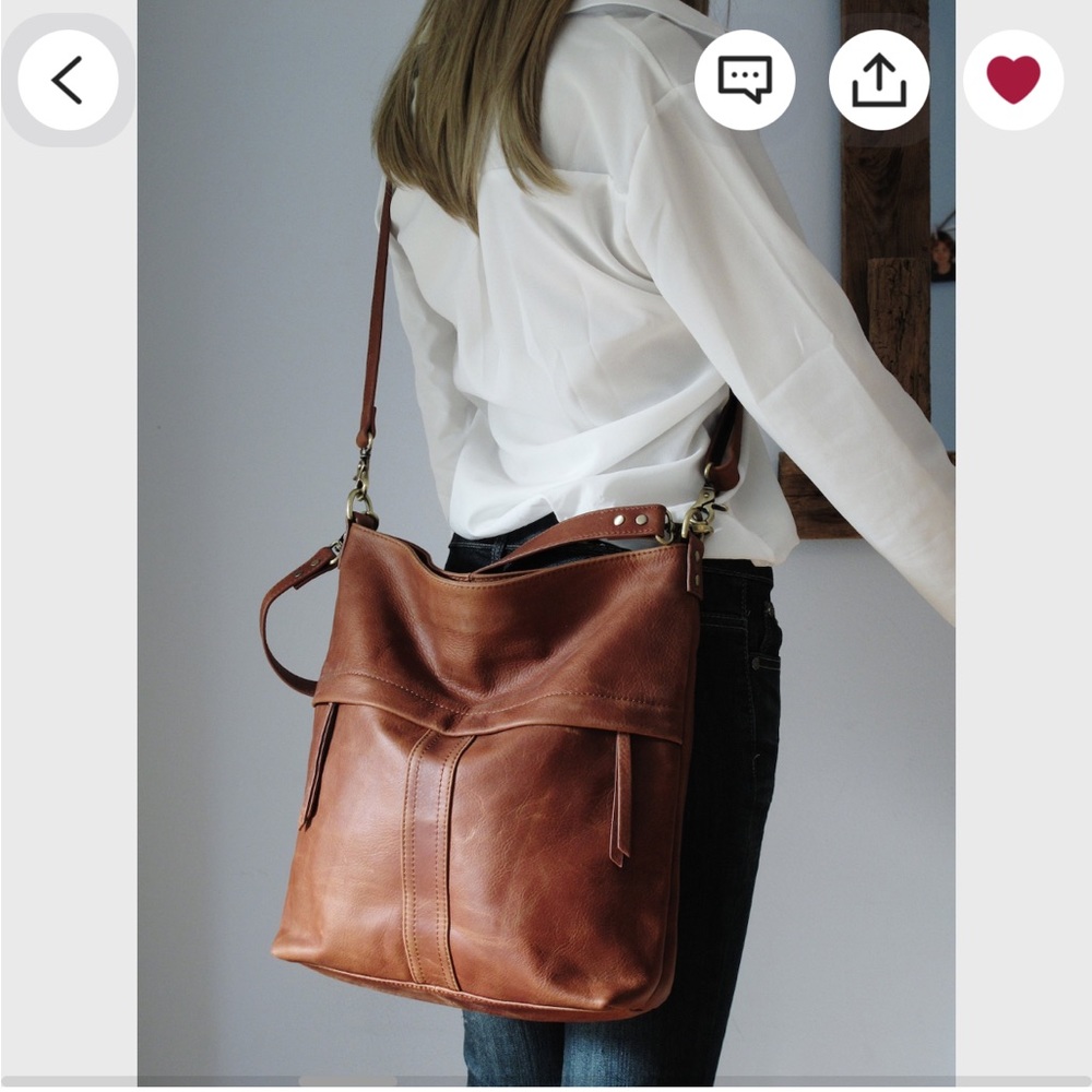Brand new leather bag